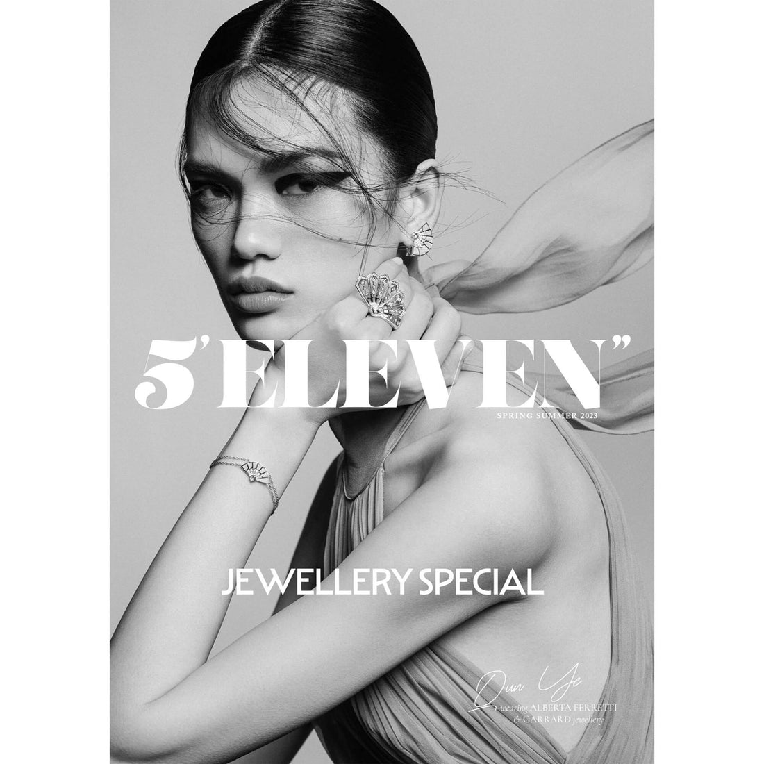 Garrard’s fashion collaboration with 5’Eleven magazine