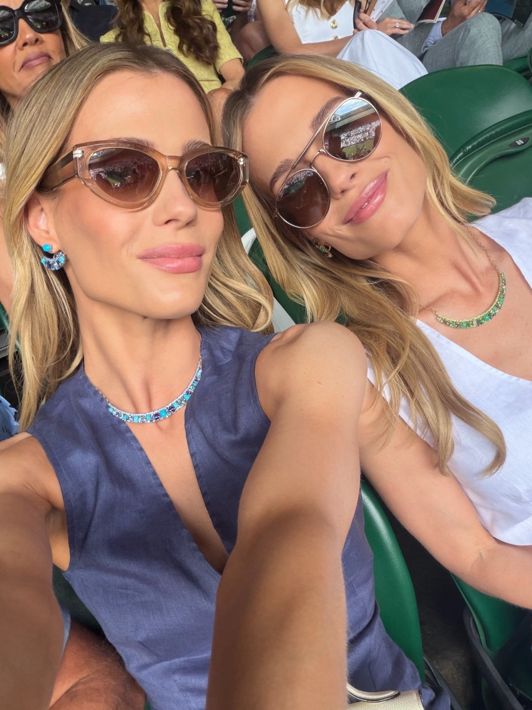 Lady Eliza Spencer & Lady Amelia Spencer wear Blaze at Wimbledon 2026