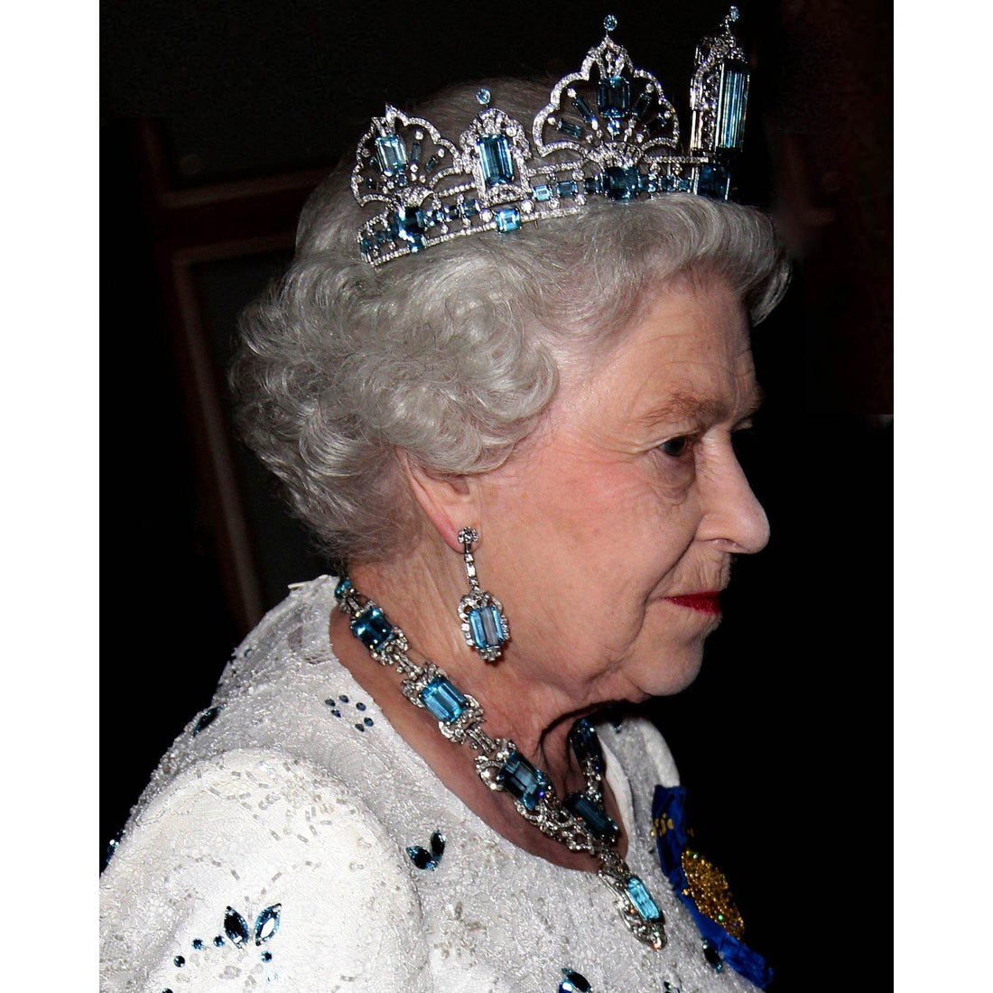 Queen Elizabeth II’s Brazilian Aquamarine Tiara: A Homage to Brazil