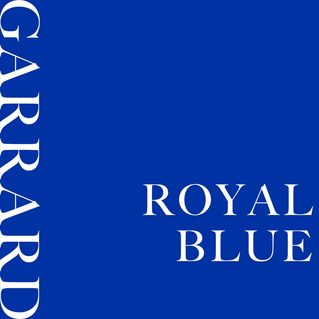Garrard’s Royal Blue is here to stay