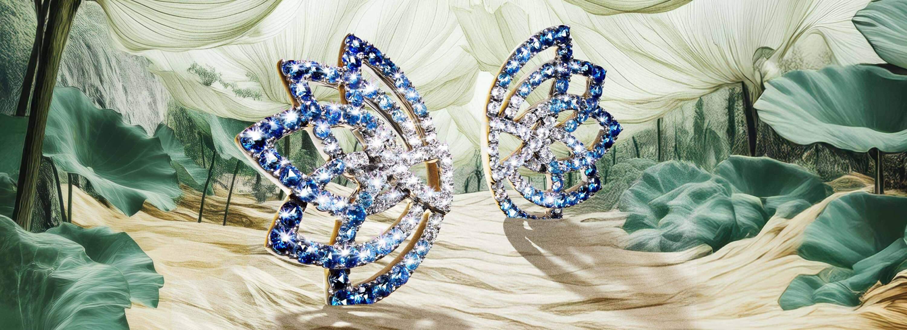 The Lotus Collection | Ombré Diamond & Gemstone | UK Royal Warrant