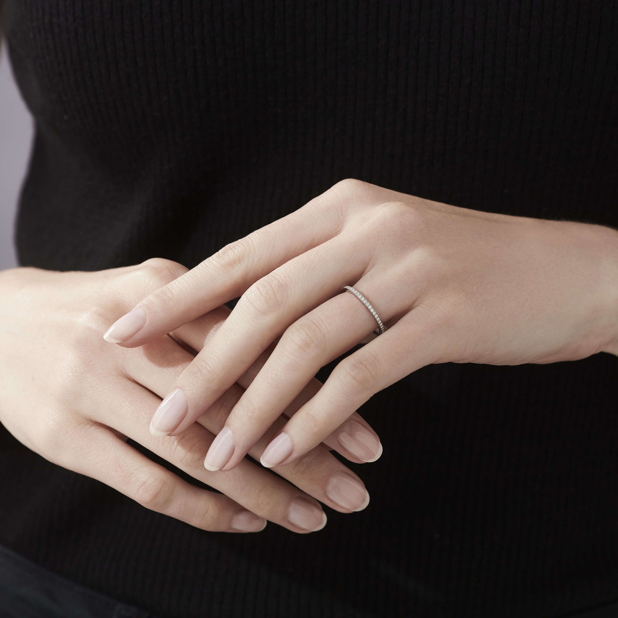 1735 Diamond Eternity Band in Platinum 1.5mm 2015351