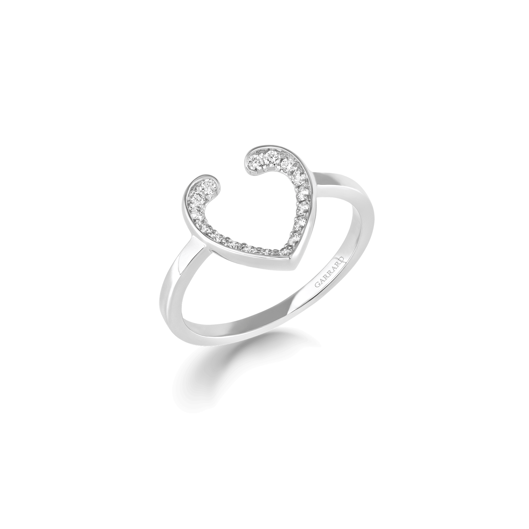 Garrard Aloria Jewellery Collection Mini Icons Diamond Ring 