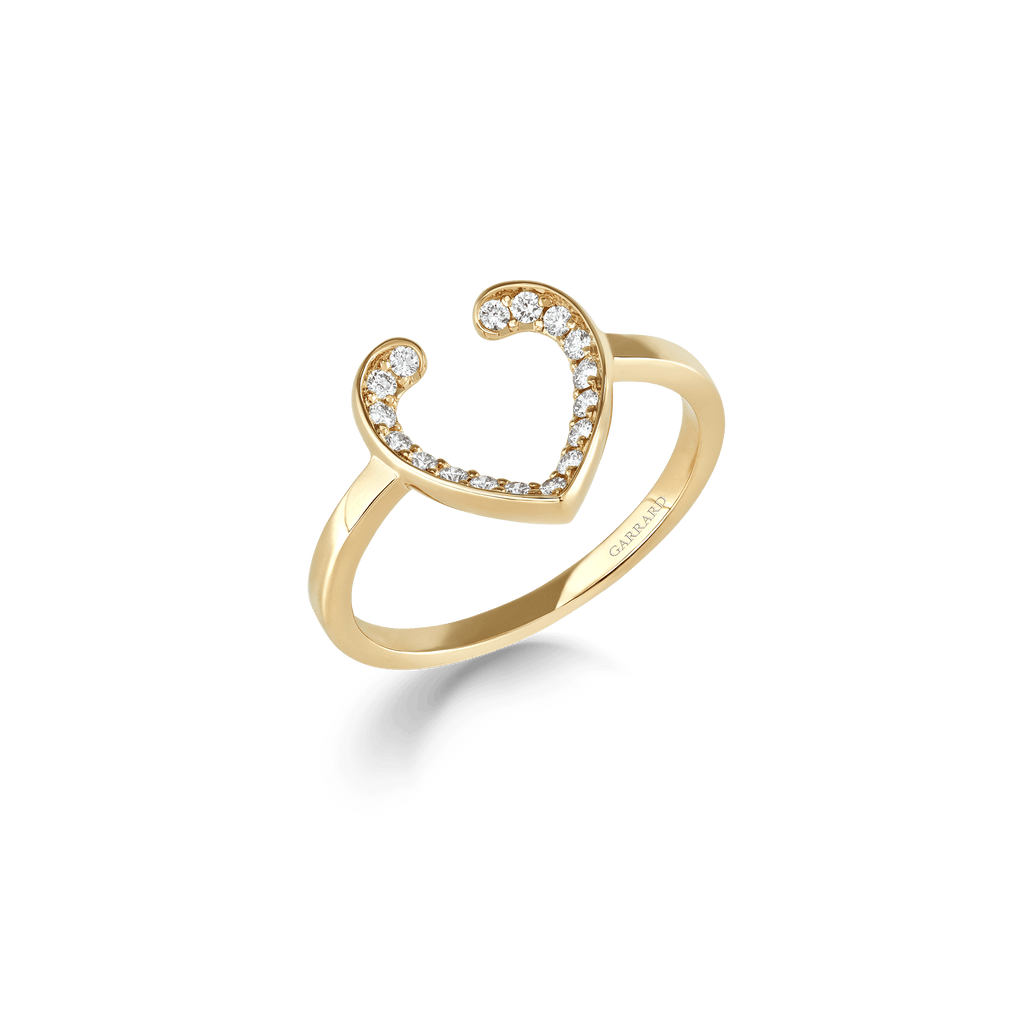 Garrard Aloria Jewellery Collection Mini Icons Diamond Ring 