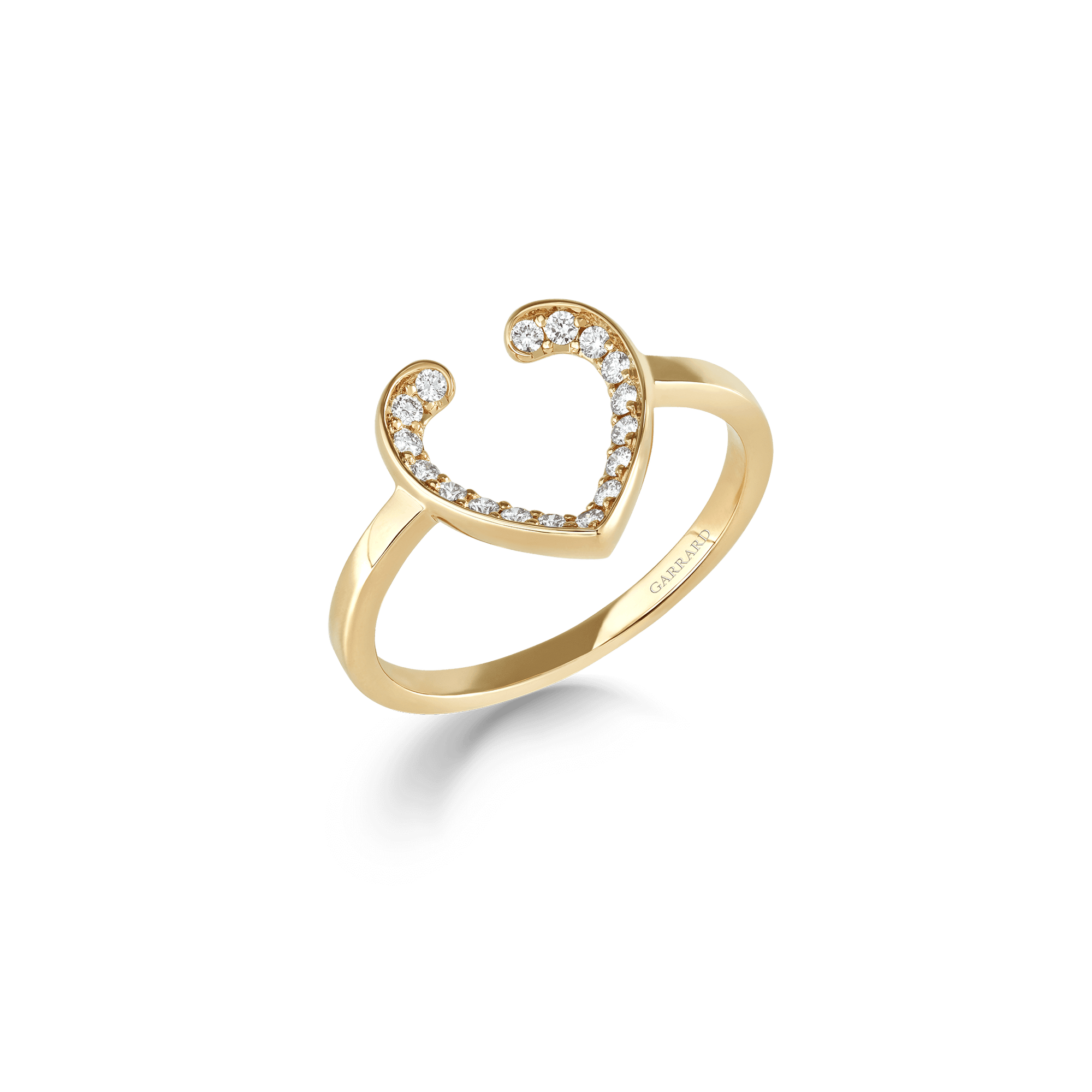 Garrard Aloria Jewellery Collection Mini Icons Diamond Ring 