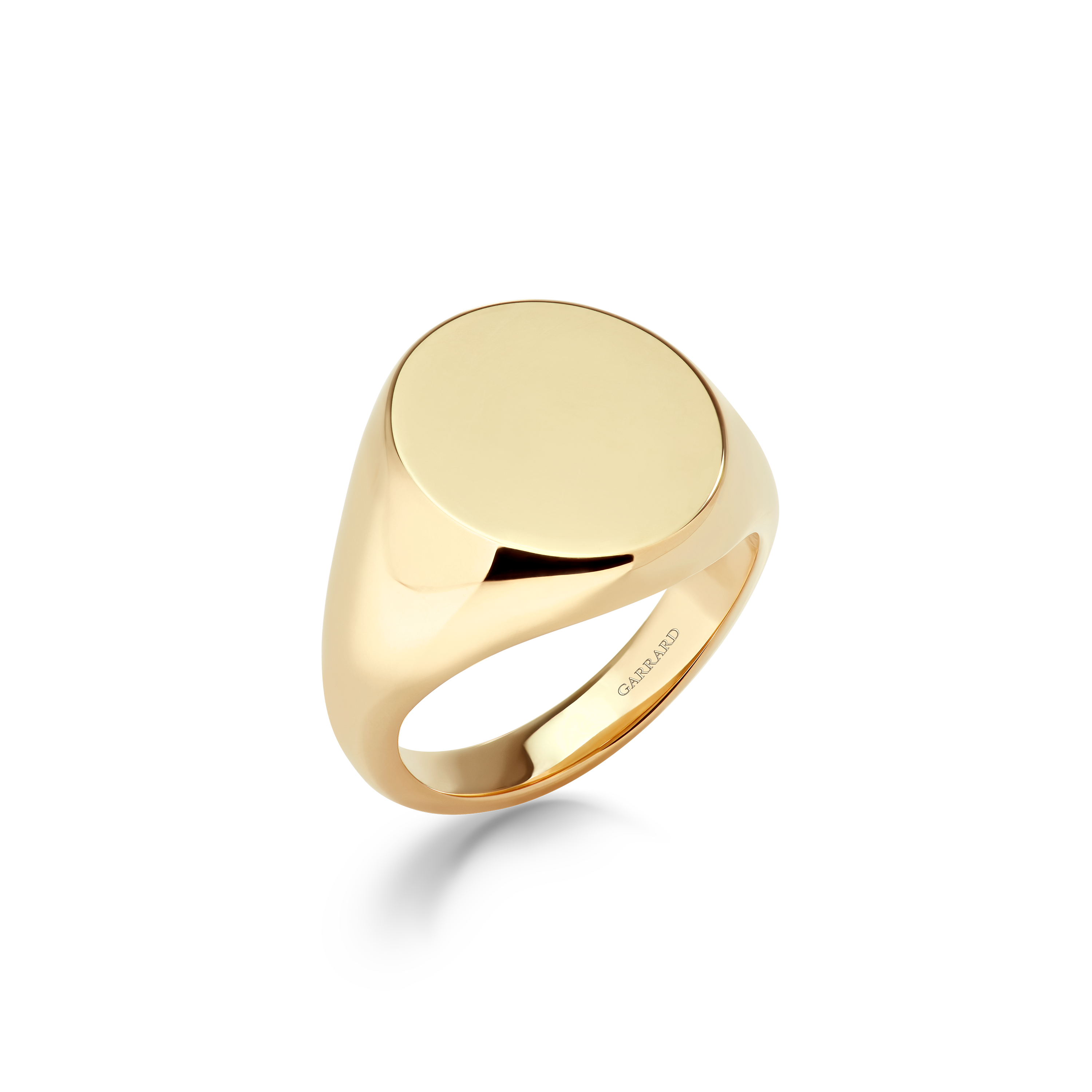 Extra Large Oval Signet Ring | In 18ct Yellow Gold