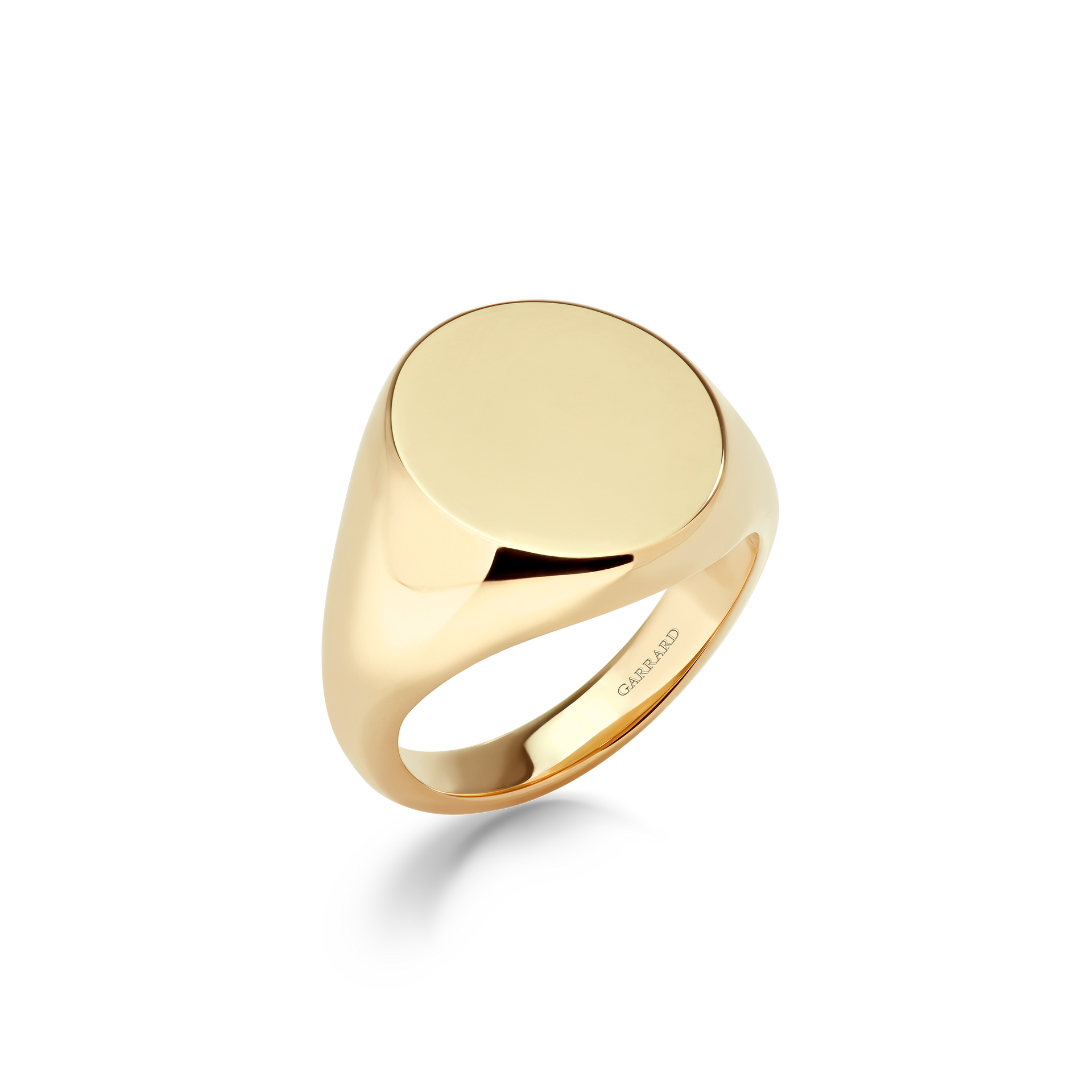 Extra Large Oval Signet Ring | In 18ct Yellow Gold