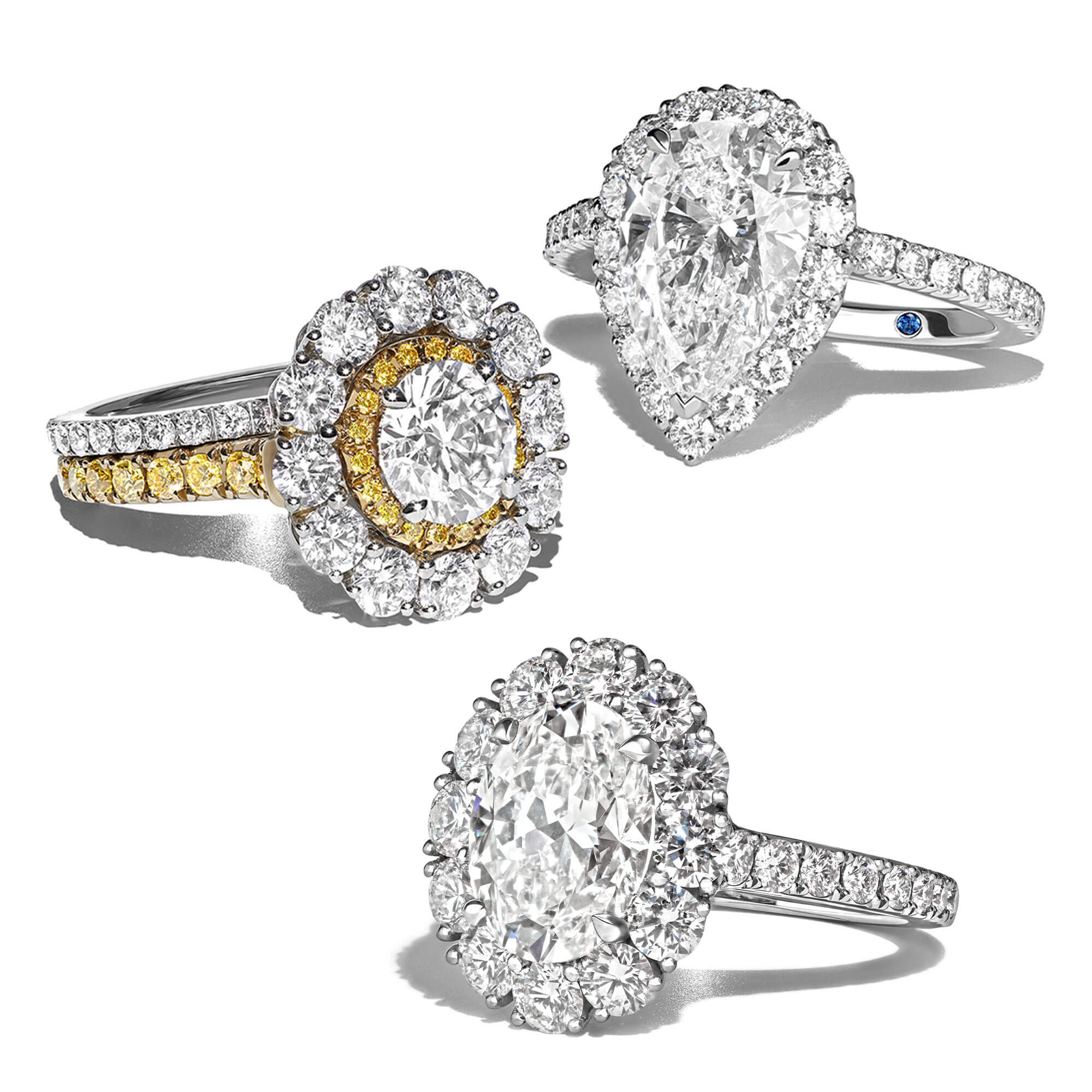 Luxury Gemstone Engagement Rings | Sapphire, Emerald, Ruby & Diamonds