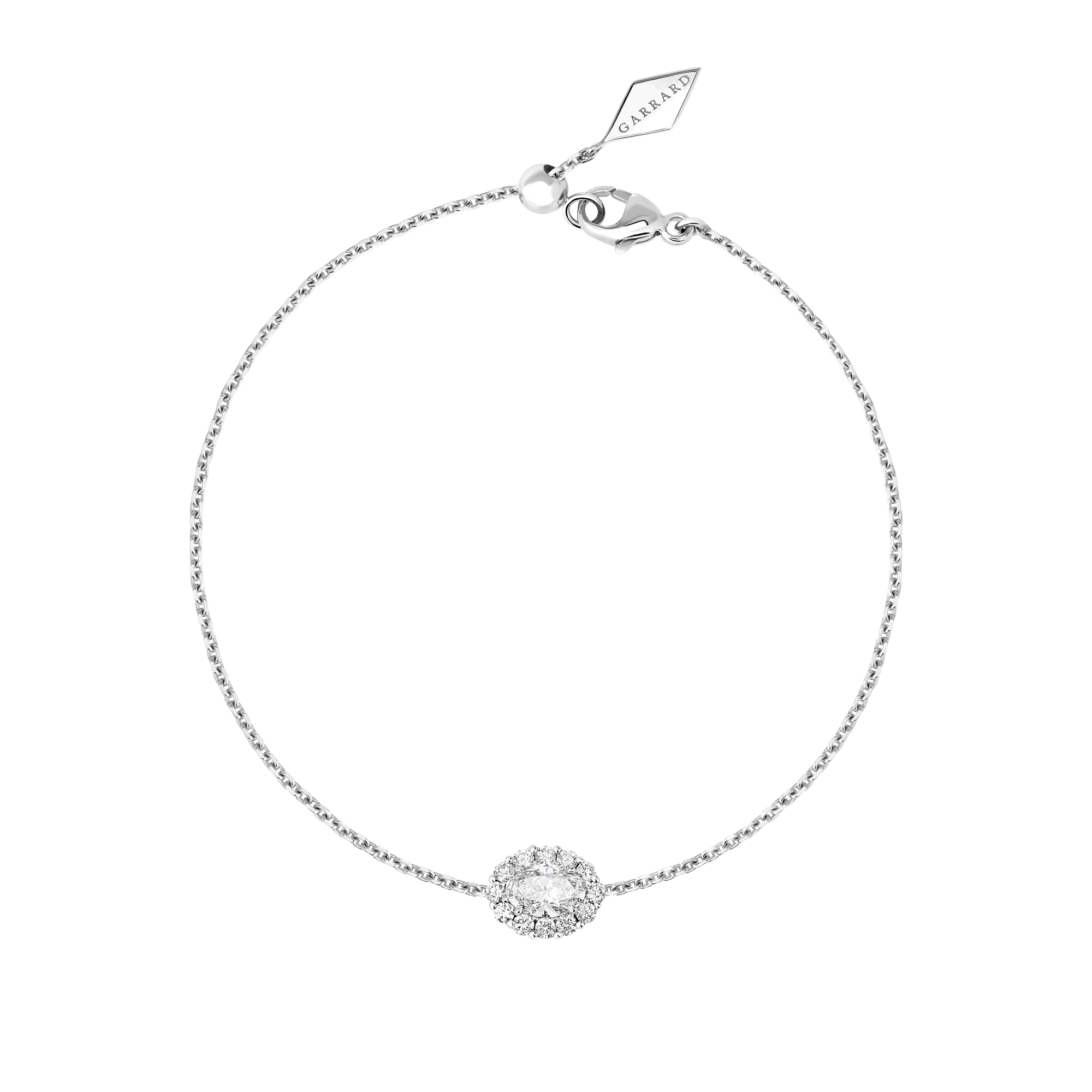 1735 Mini Icons Diamond Bracelet | In Platinum