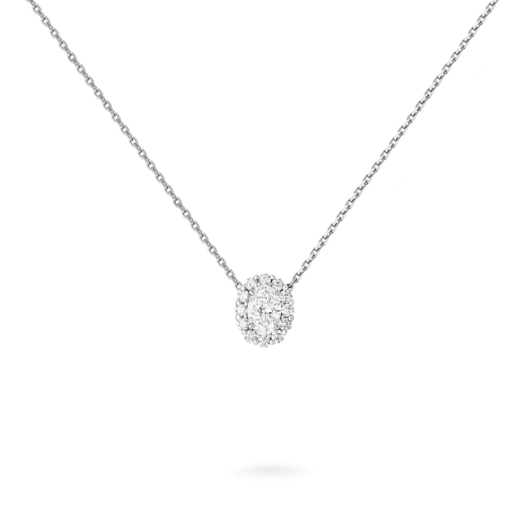 1735 Mini Icons Diamond Pendant | In Platinum