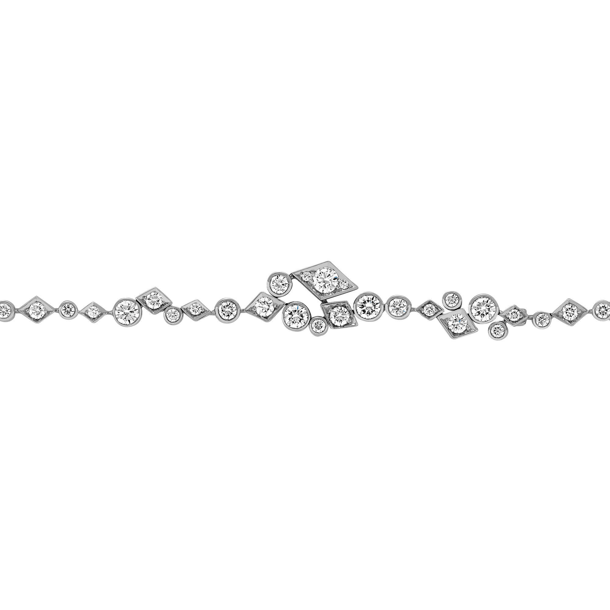 Garrard Albemarle Abstract jewellery Collection Diamond Bracelet 2017423 Hero View