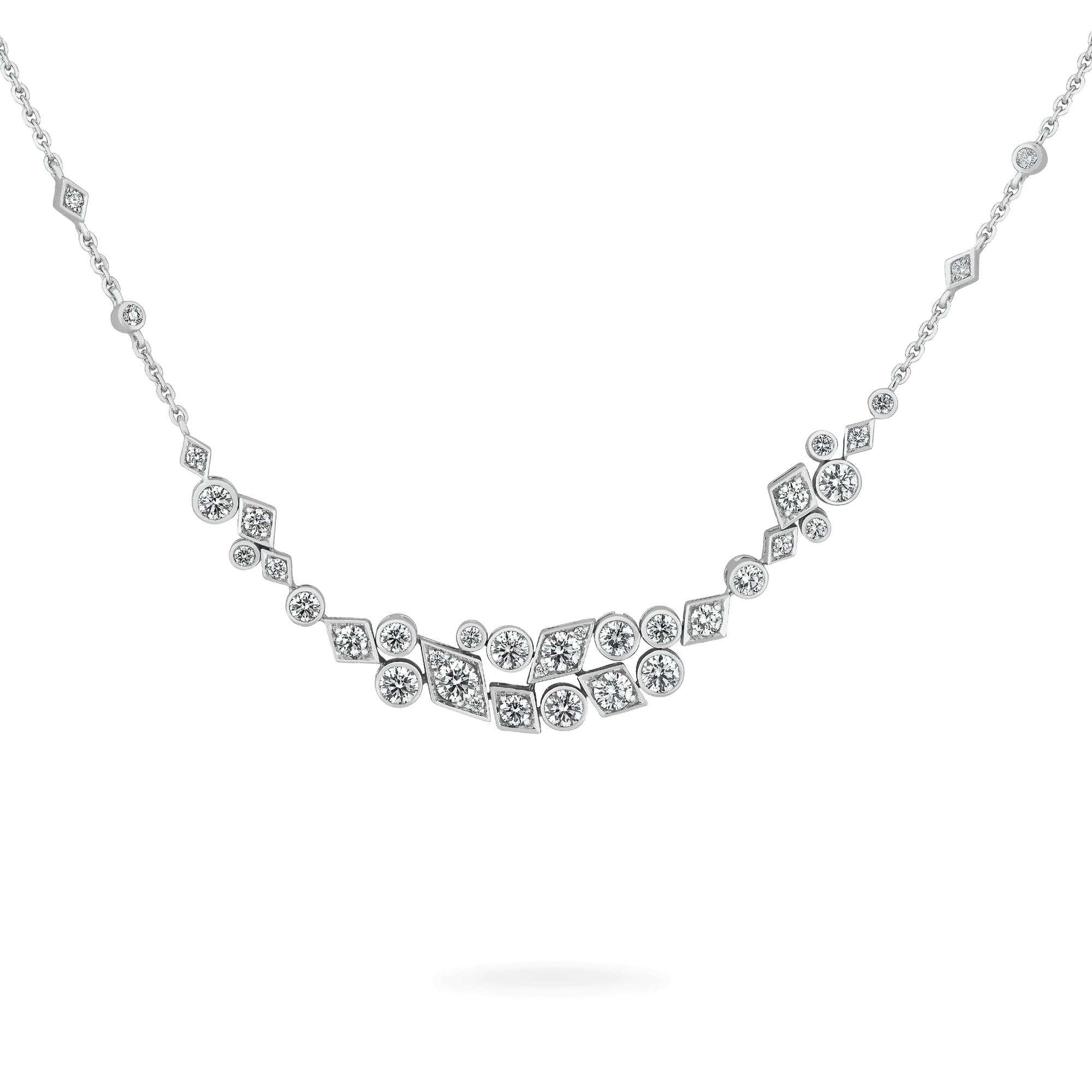 Garrard Albemarle Abstract jewellery Collection Diamond Necklace 2017422 Hero