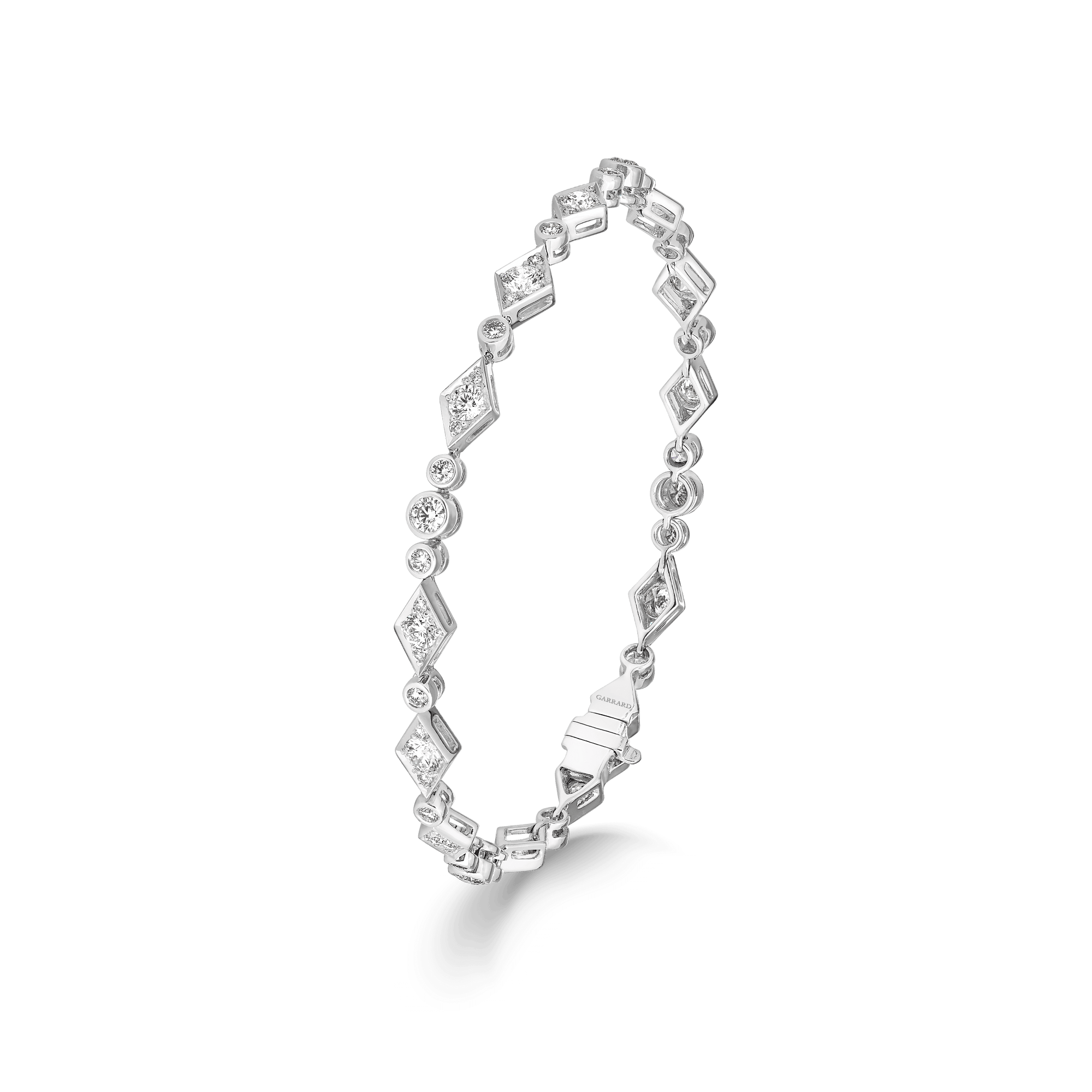 Garrard Albemarle jewellery collection Diamond Bracelet In 18ct White Gold Bracele 2014373 Hero View
