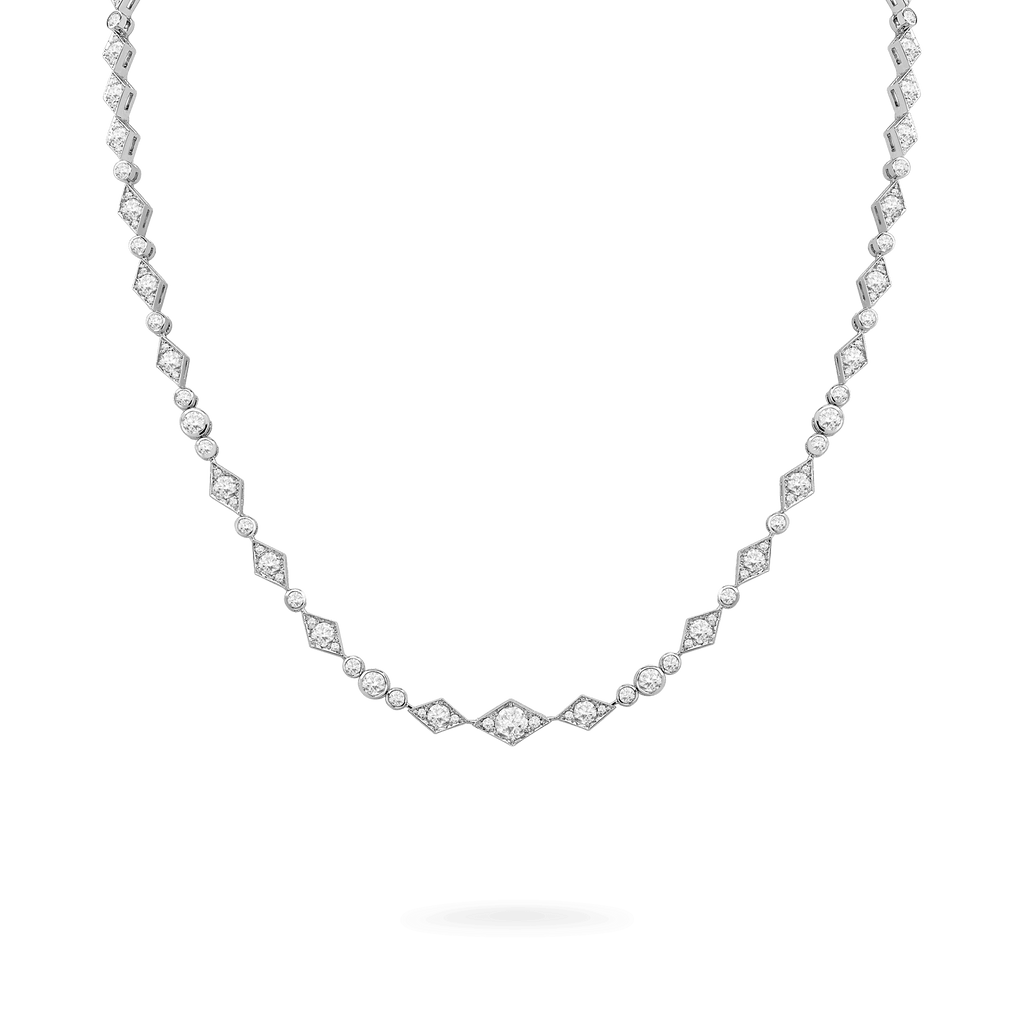 Garrard Albemarle jewellery collection Diamond Necklace in 18ct White Gold 2014503 Hero 1