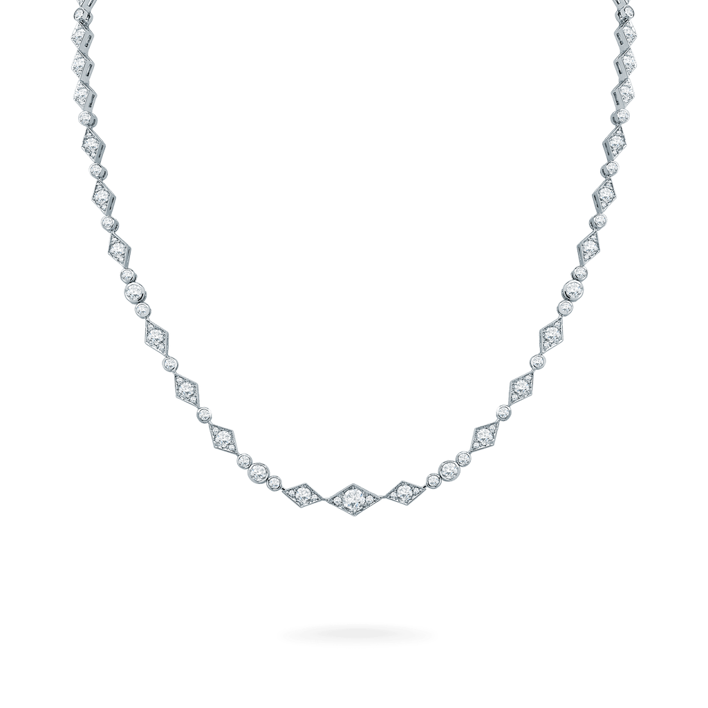 Garrard Albemarle jewellery collection Diamond Necklace in 18ct White Gold 2014503 Hero