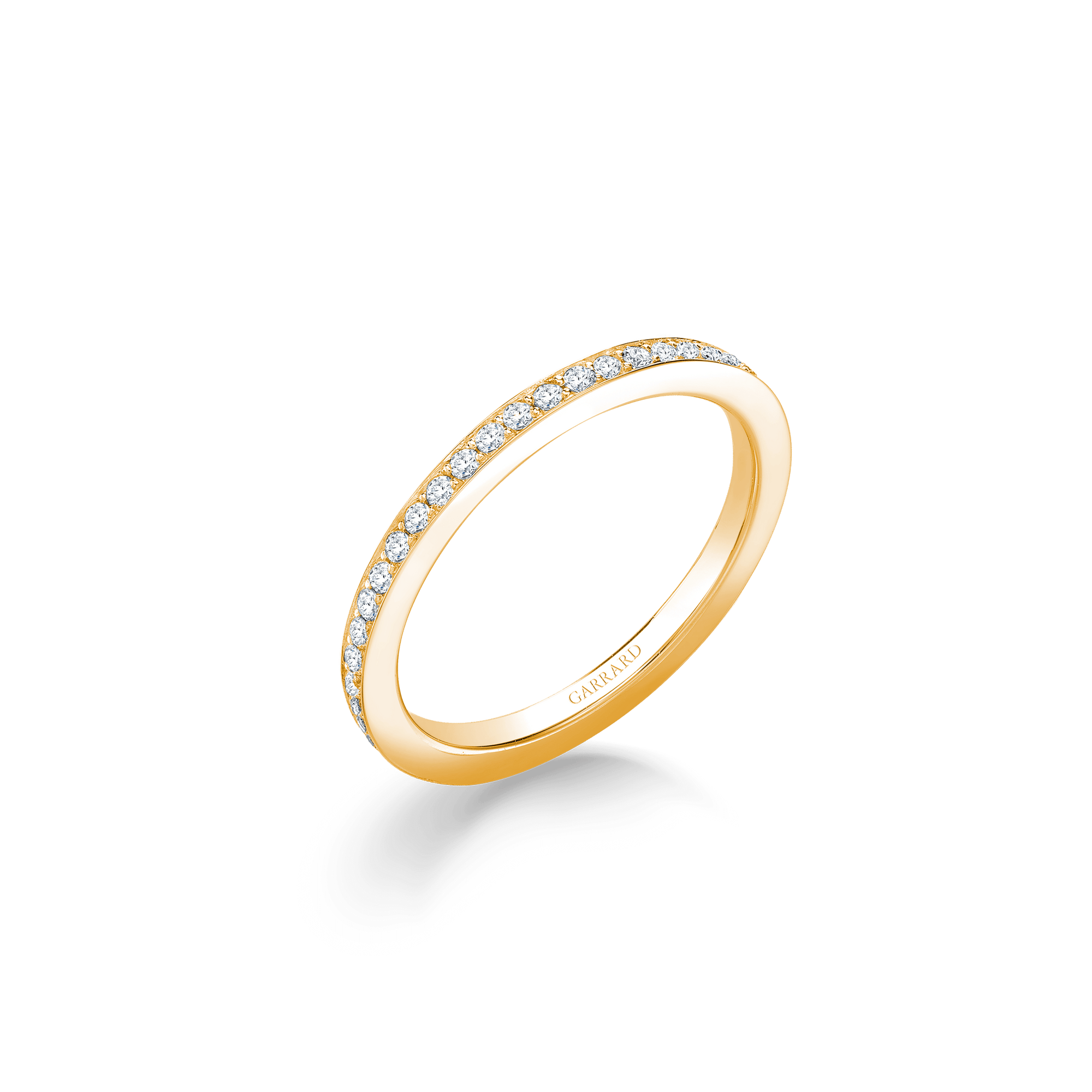 Garrard Bridal jewellery collection 1735 Diamond Eternity Band in 18ct Yellow Gold 1.5mm 2017256