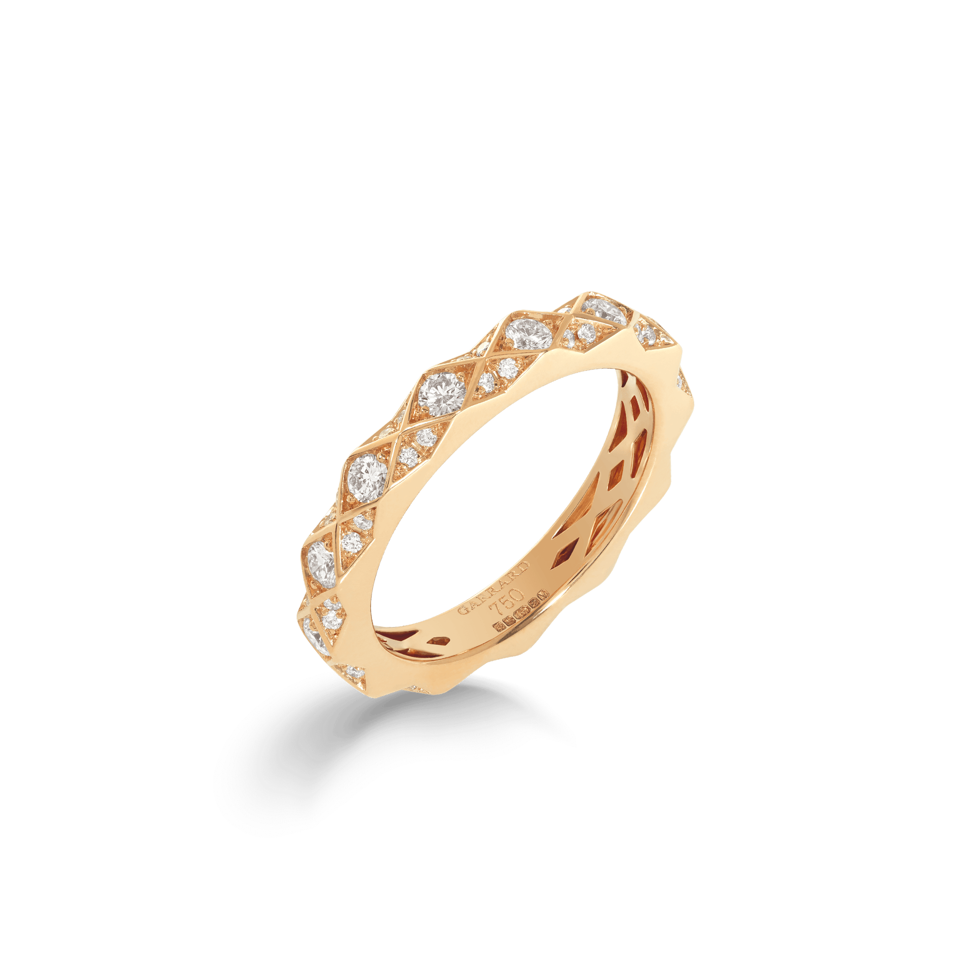 Garrard Bridal jewellery collection Aloria Diamond Eternity Band in 18ct Yellow Gold 3mm 2017273