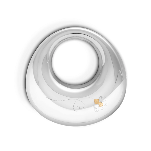 Garrard Christening New Baby Gift Baby Bee collection Sterling Silver Rattle 2017565