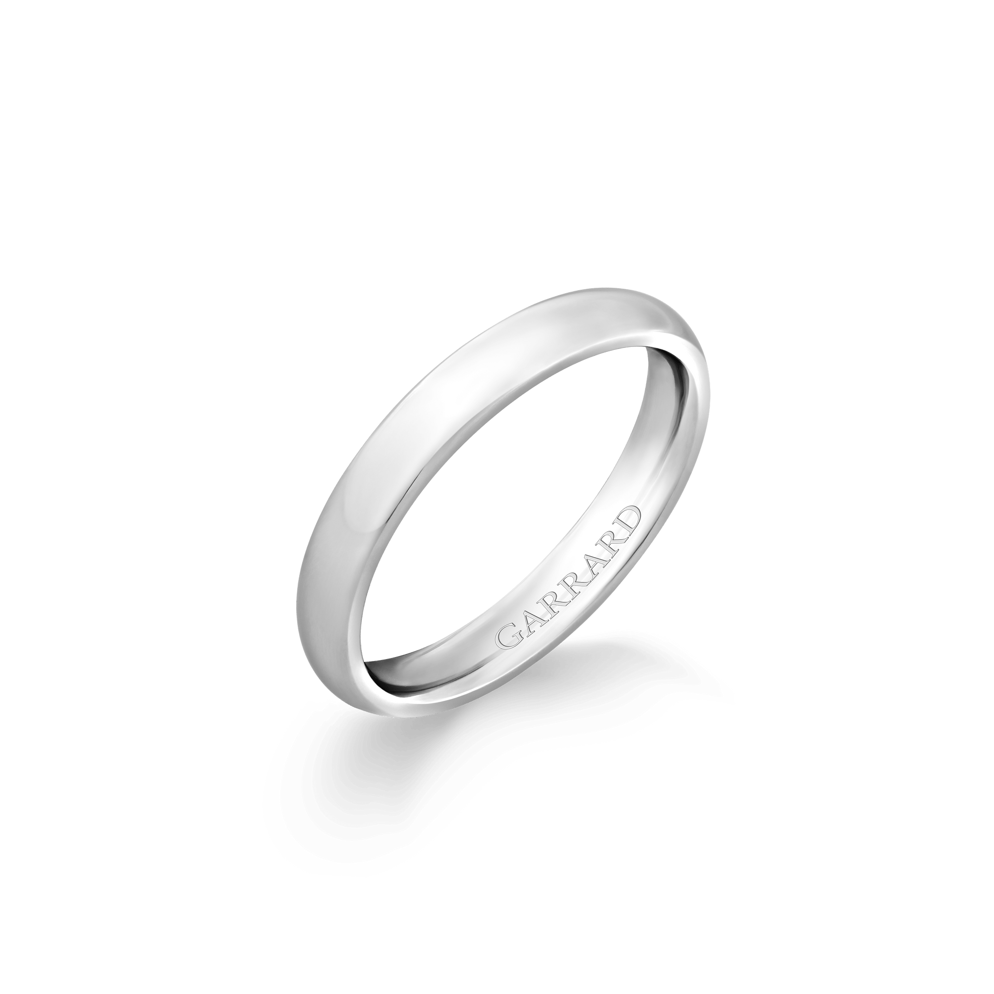 Garrard Classic Court Wedding Ring in Platinum 3mm 2017993