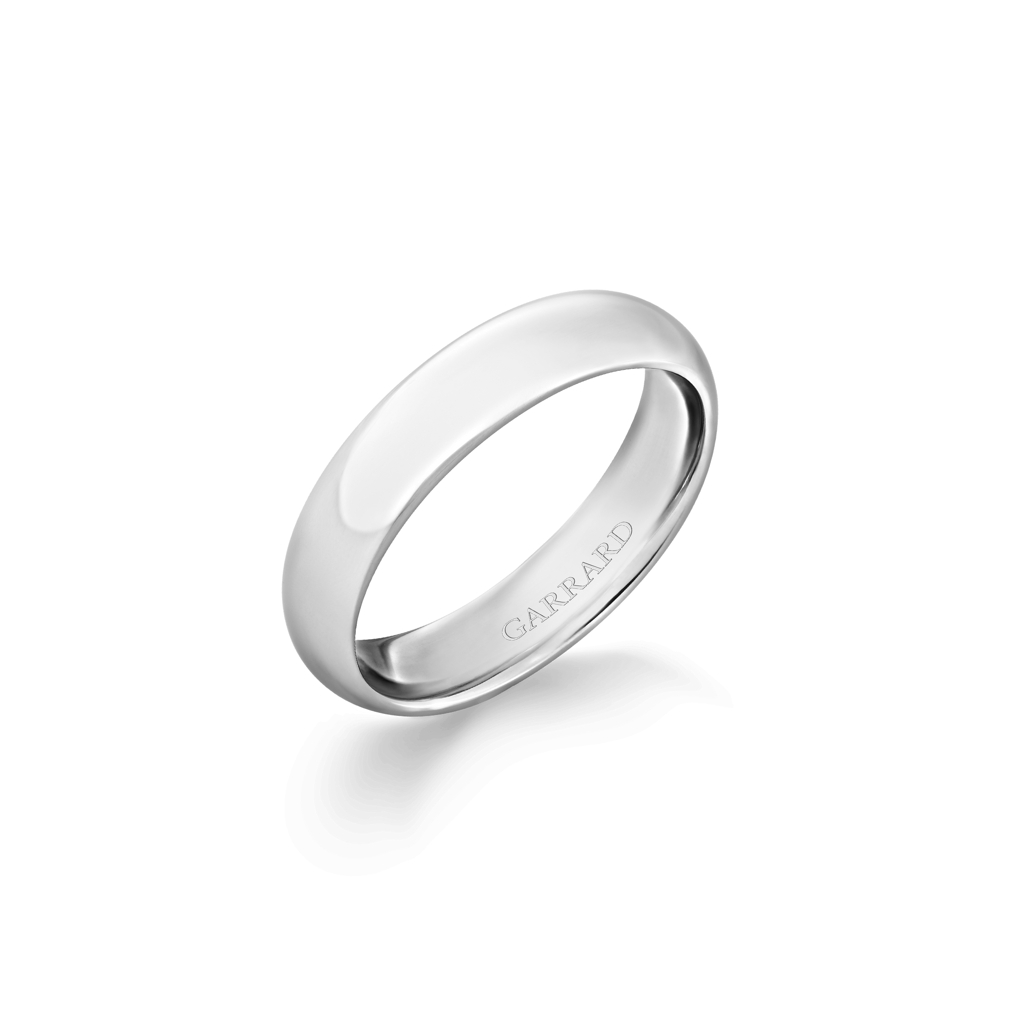 Garrard Classic Court Wedding Ring in Platinum 5mm 2017997008
