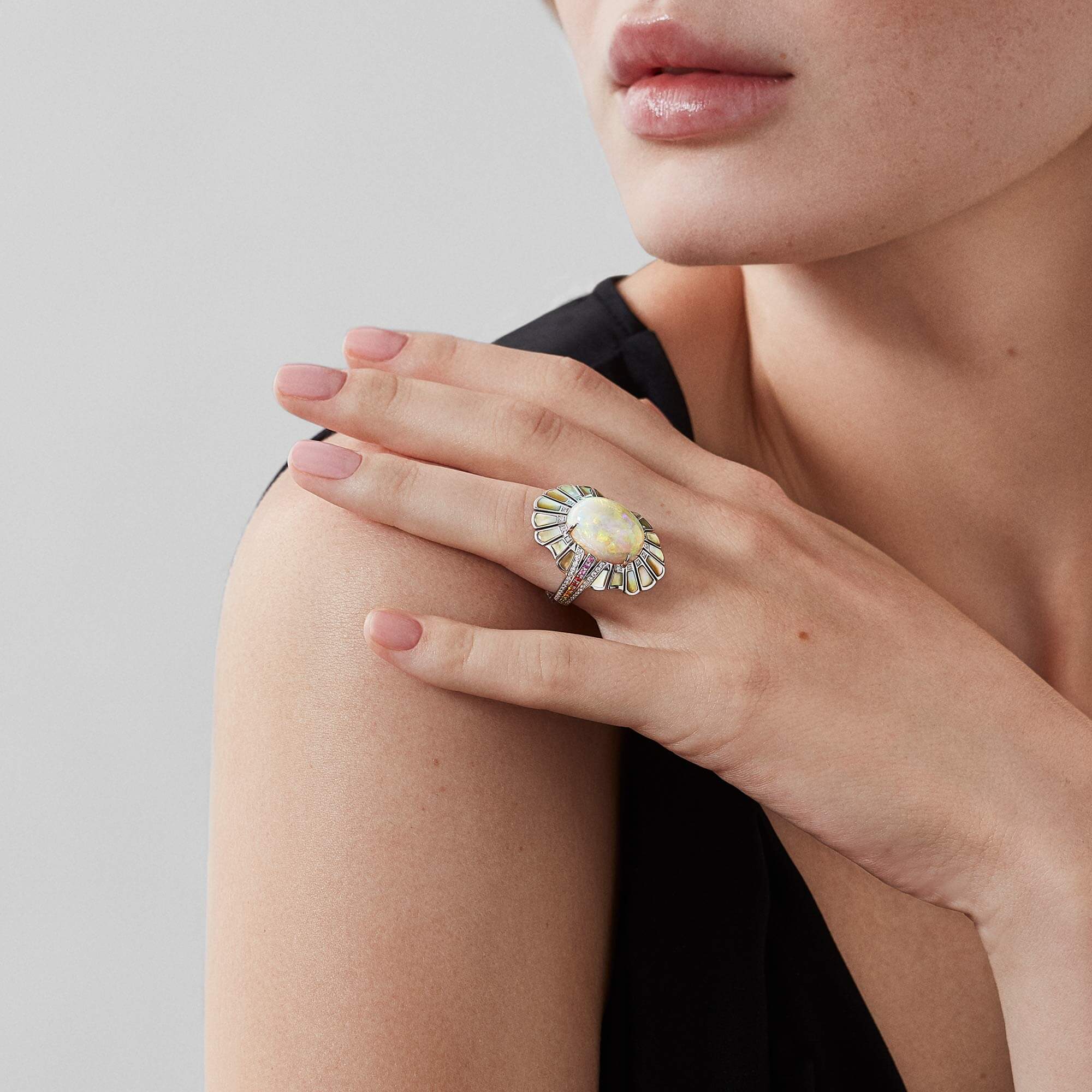 Garrard Couture Northern Lights Cocktail Ring 2018095 model