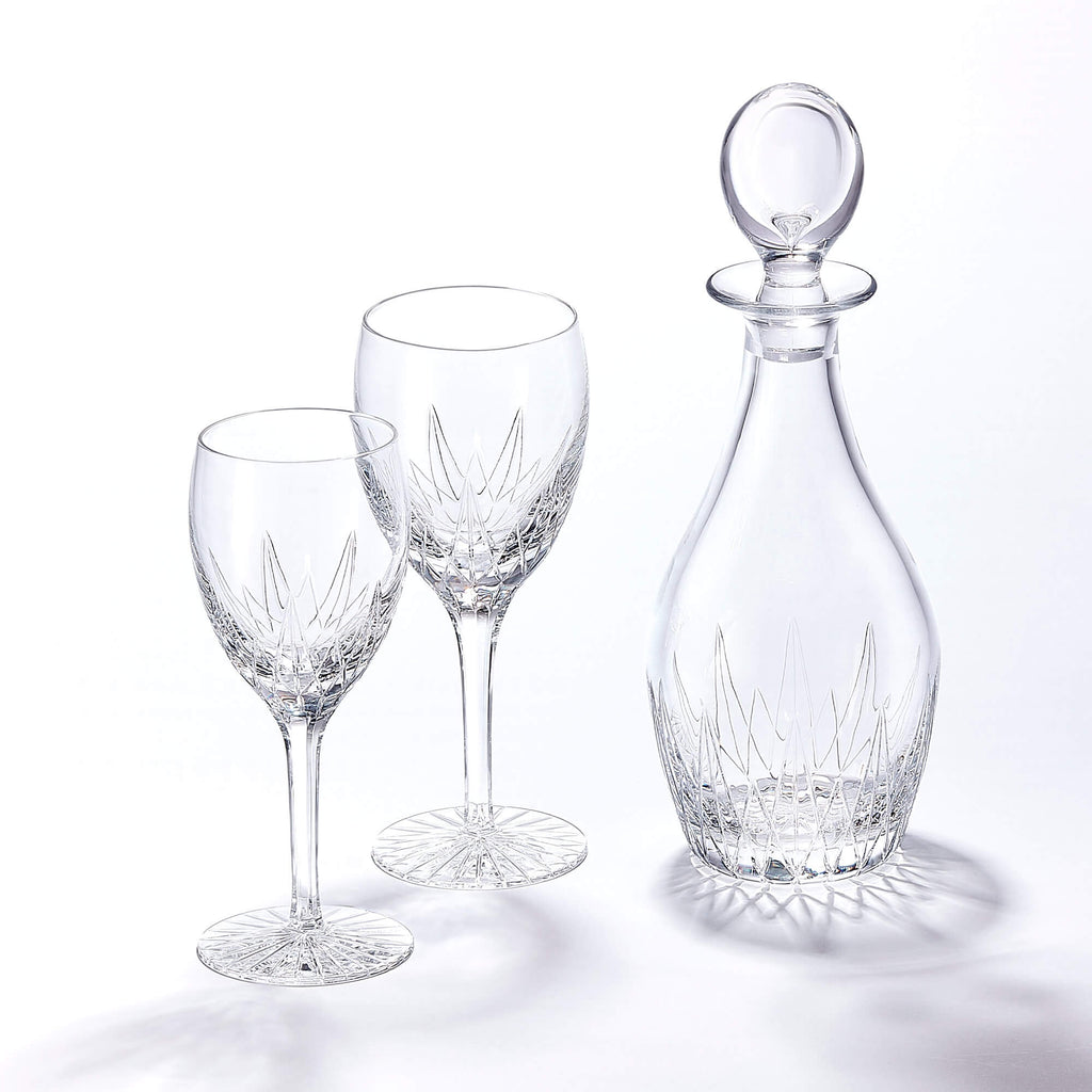 Garrard Crystal luxury home barware Crystal Wine Decanter red and white wine glasses