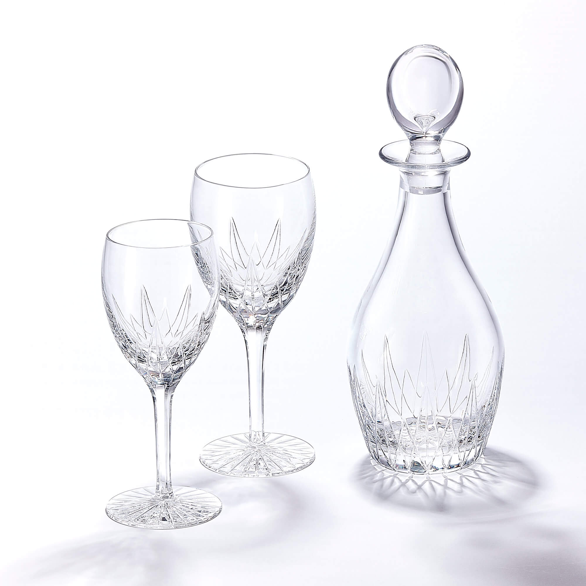 Garrard Crystal luxury home barware Crystal Wine Decanter red and white wine glasses