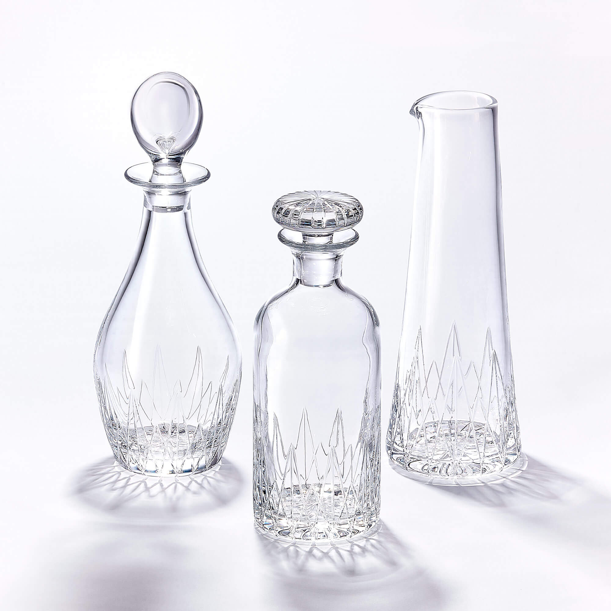 Garrard Crystal luxury home barware decanters
