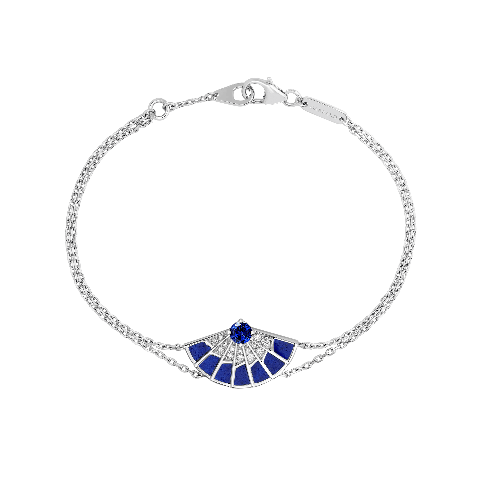 Garrard Fanfare Symphony collection Sapphire and Lapis Lazuli Bracelet 2018267 Hero