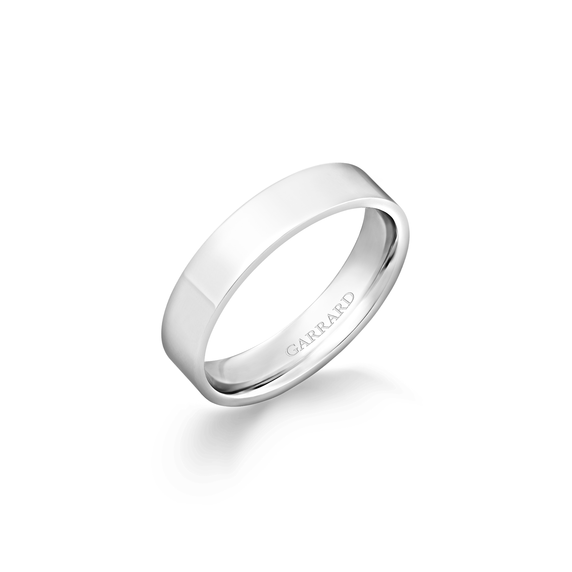 Garrard Flat Court Wedding Ring in Platinum 5mm 2017979011