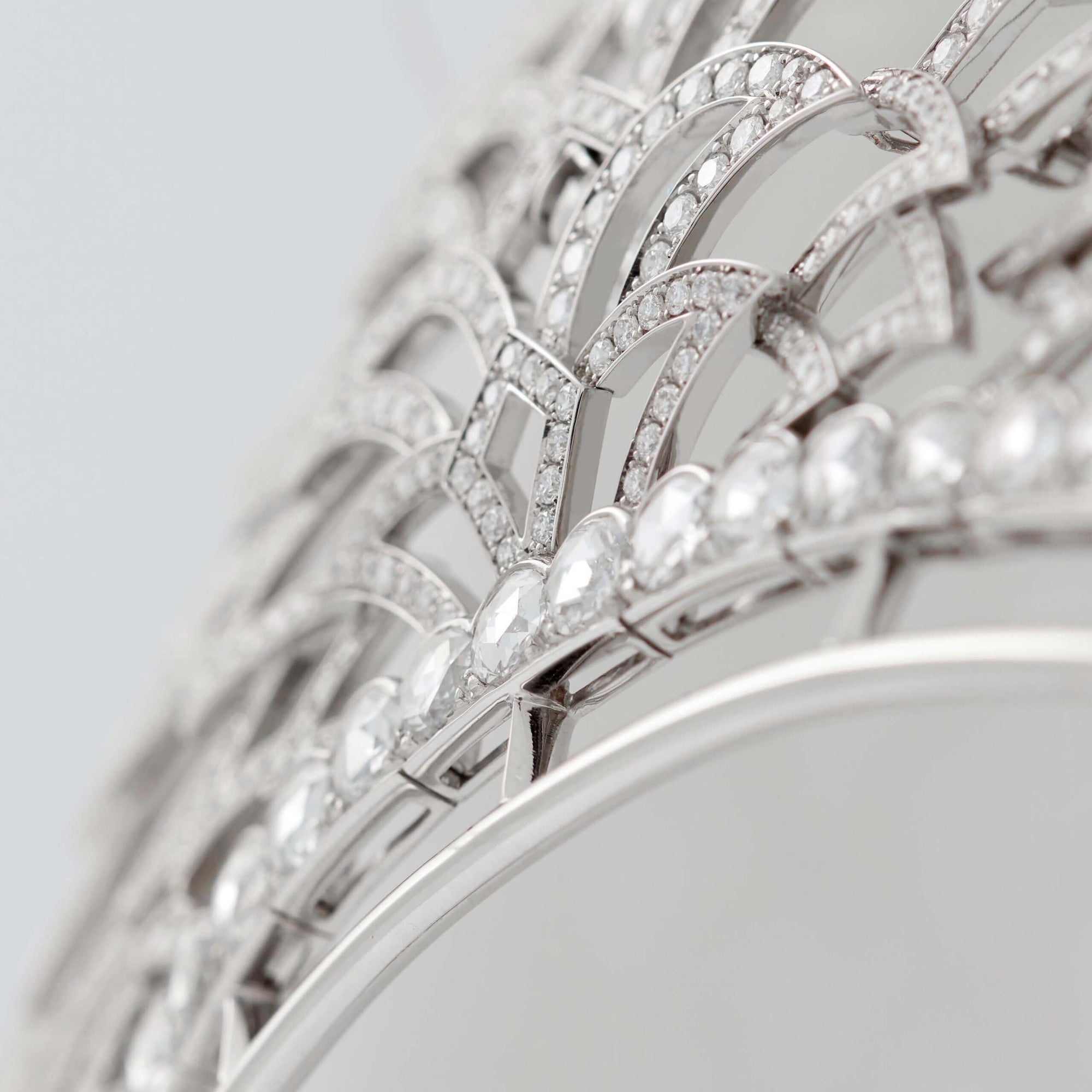 Laurel High Jewellery Diamond Tiara | In 18ct White Gold