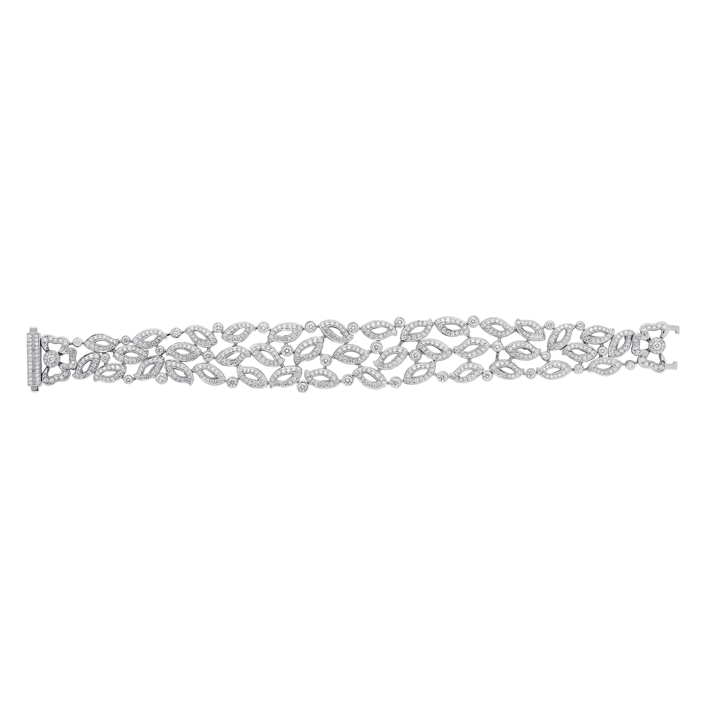 Garrard Rose Garden High Jewellery Diamond Bracelet 2017701