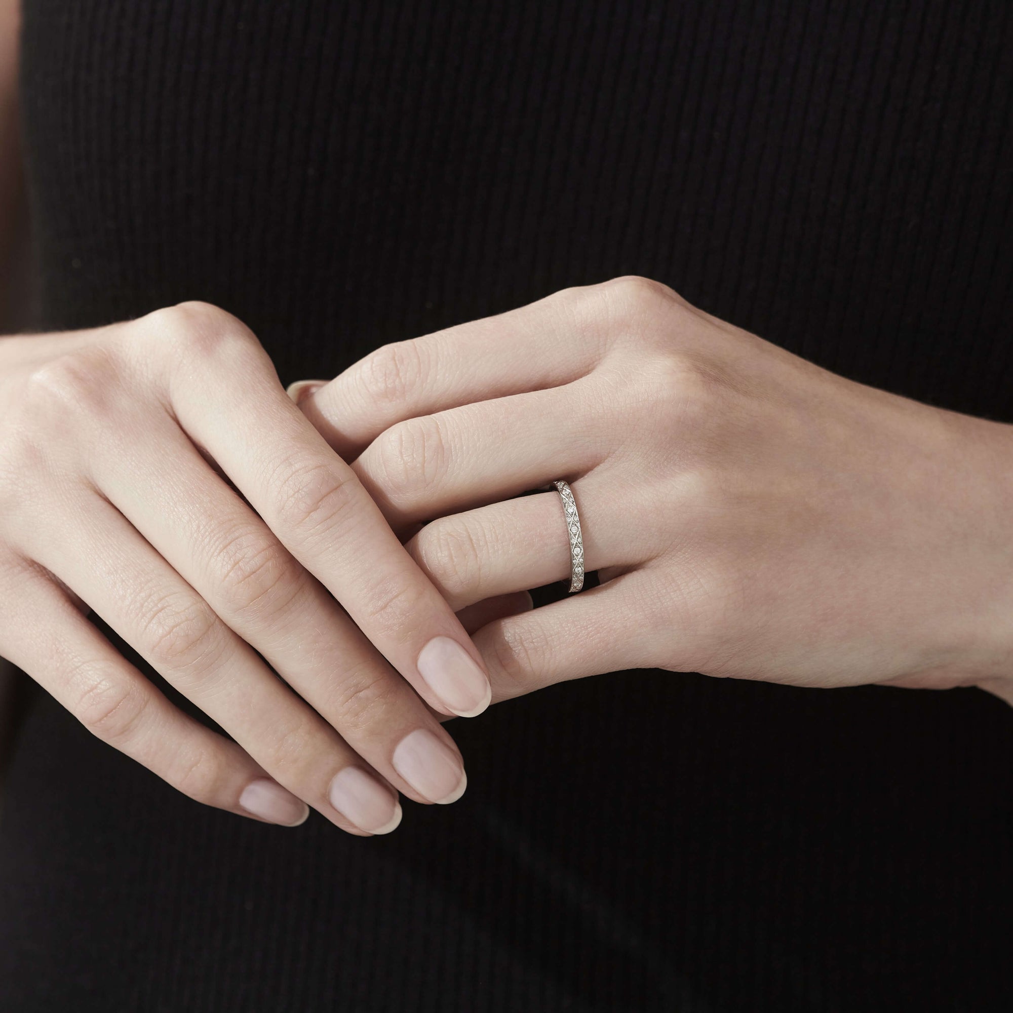 Garrard Signature Diamond Eternity Band in Platinum 2014996