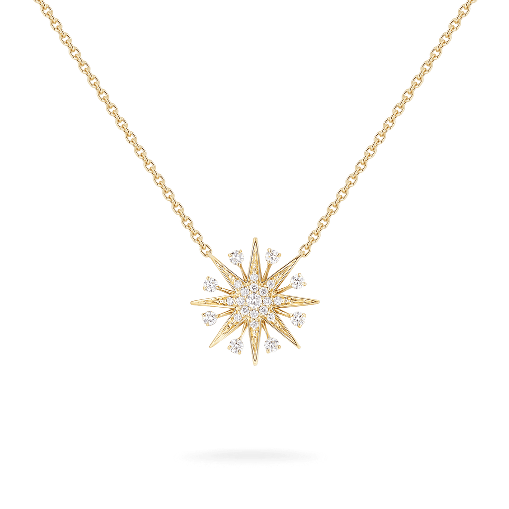 Garrard Starlight Jewellery Collection Mini IconsDiamondPendant In 18ct White Gold 2019145