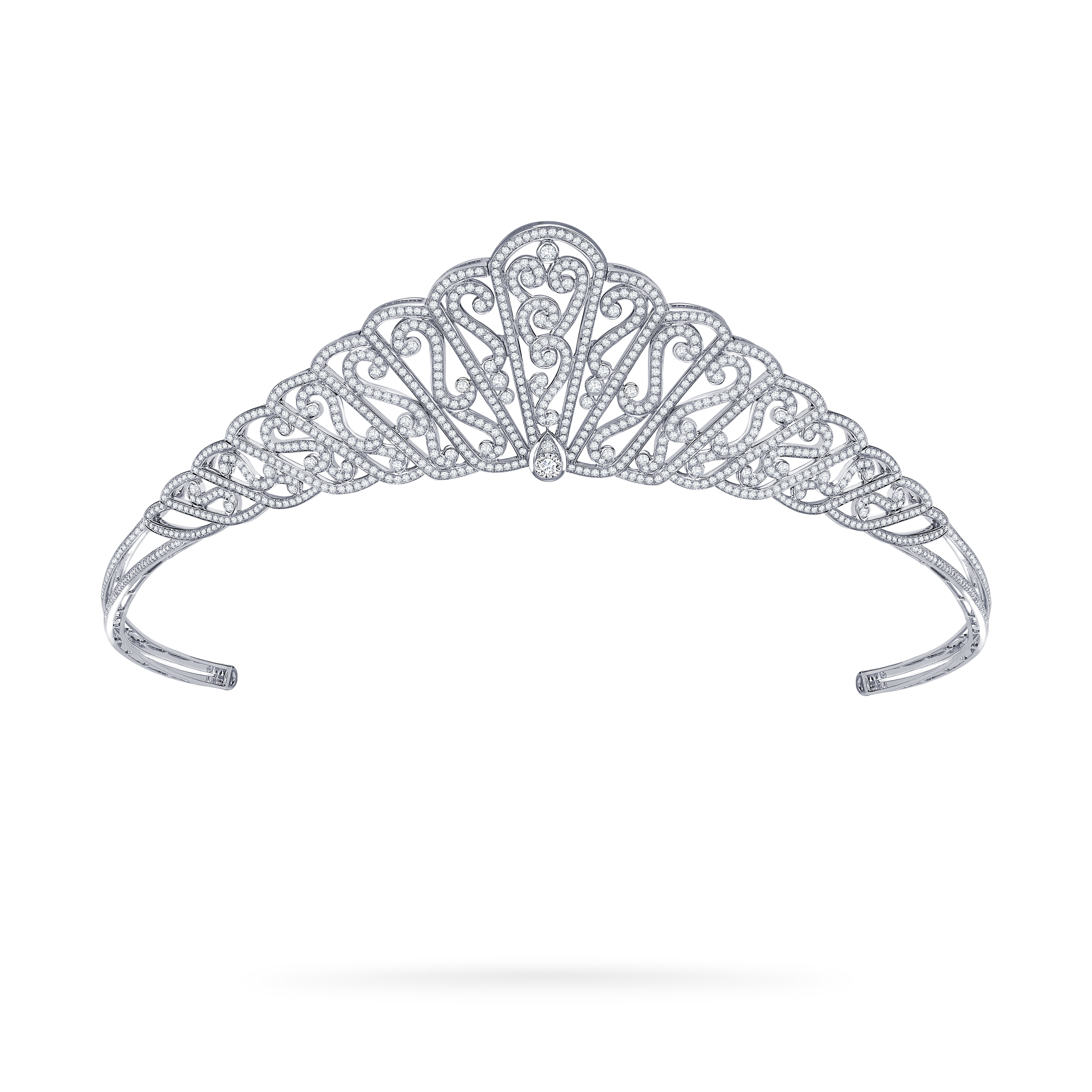 tiara様 Alice High Jewellery Transformative Diamond Tiara | In 18ct White Gold