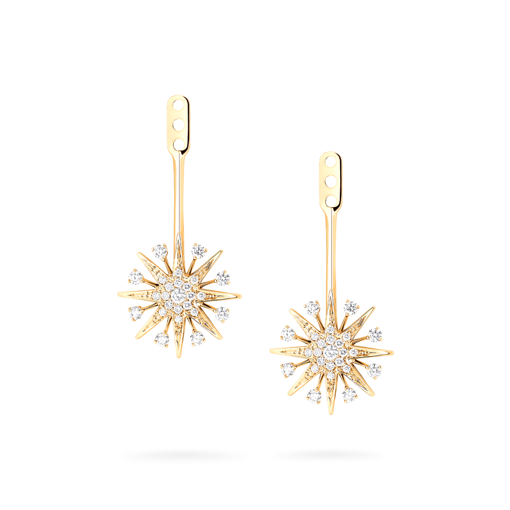 Starlight Diamond Drop Jackets | In 18ct Yellow Gold