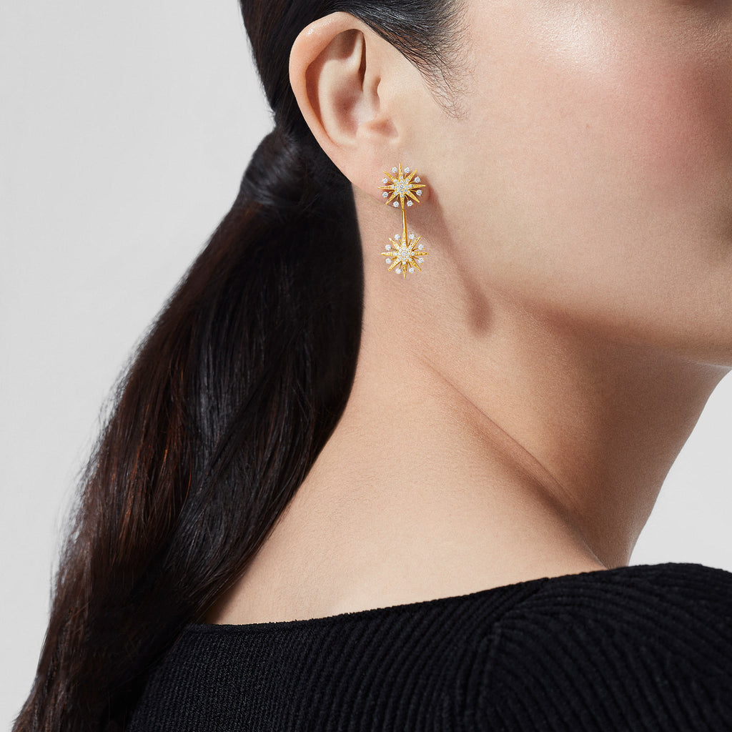 Starlight Diamond Drop Jackets | In 18ct Yellow Gold