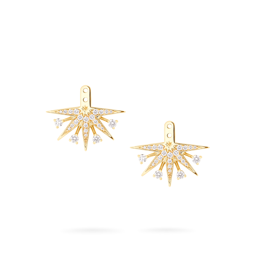 Starlight Diamond Jackets | In 18ct Yellow Gold