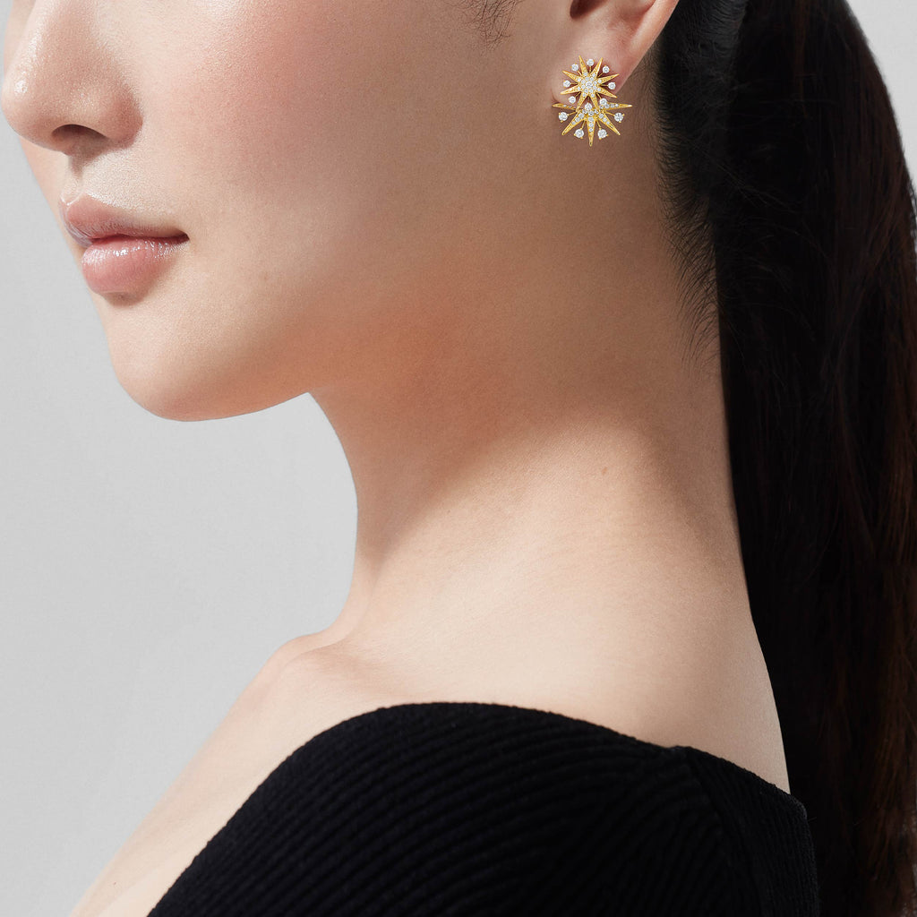 Starlight Diamond Jackets | In 18ct Yellow Gold