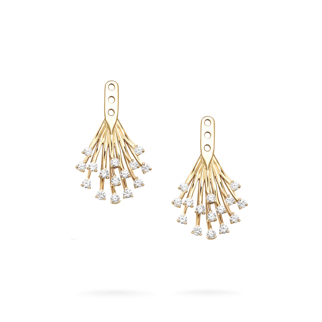 Starlight Diamond Shooting Star Jackets | In 18ct Yellow Gold