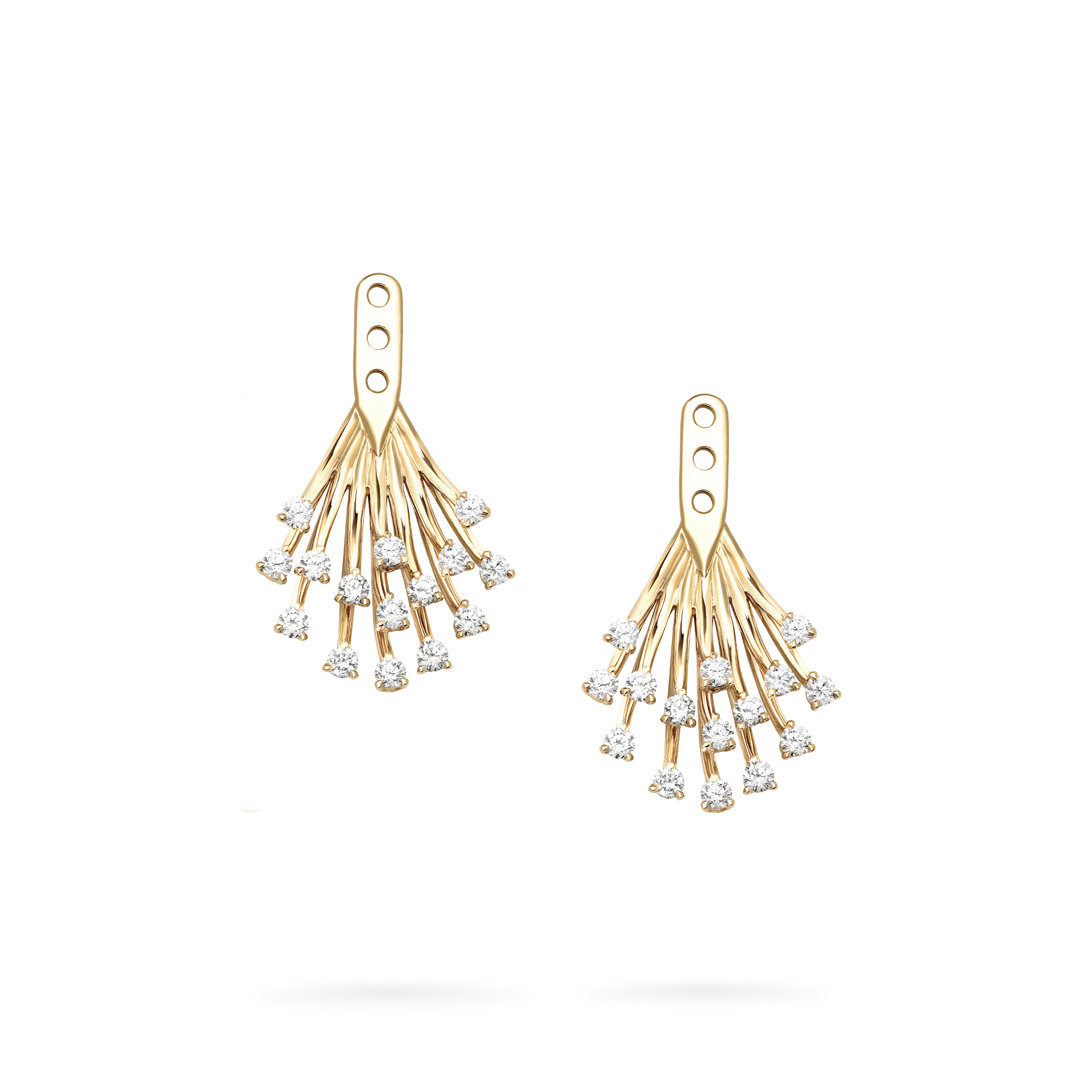 Starlight Diamond Shooting Star Jackets | In 18ct Yellow Gold